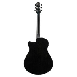 Ibanez AAM340CE-RUB Rustic Black High Gloss