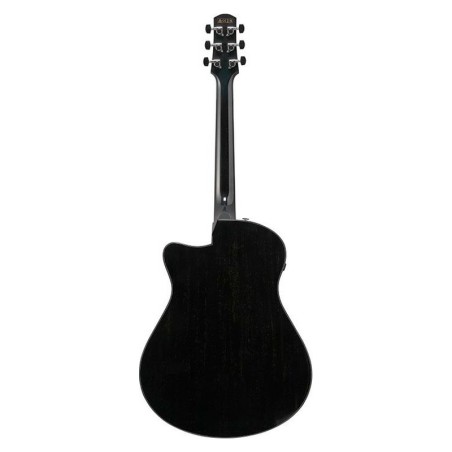 Ibanez AAM340CE-RUB Rustic Black High Gloss