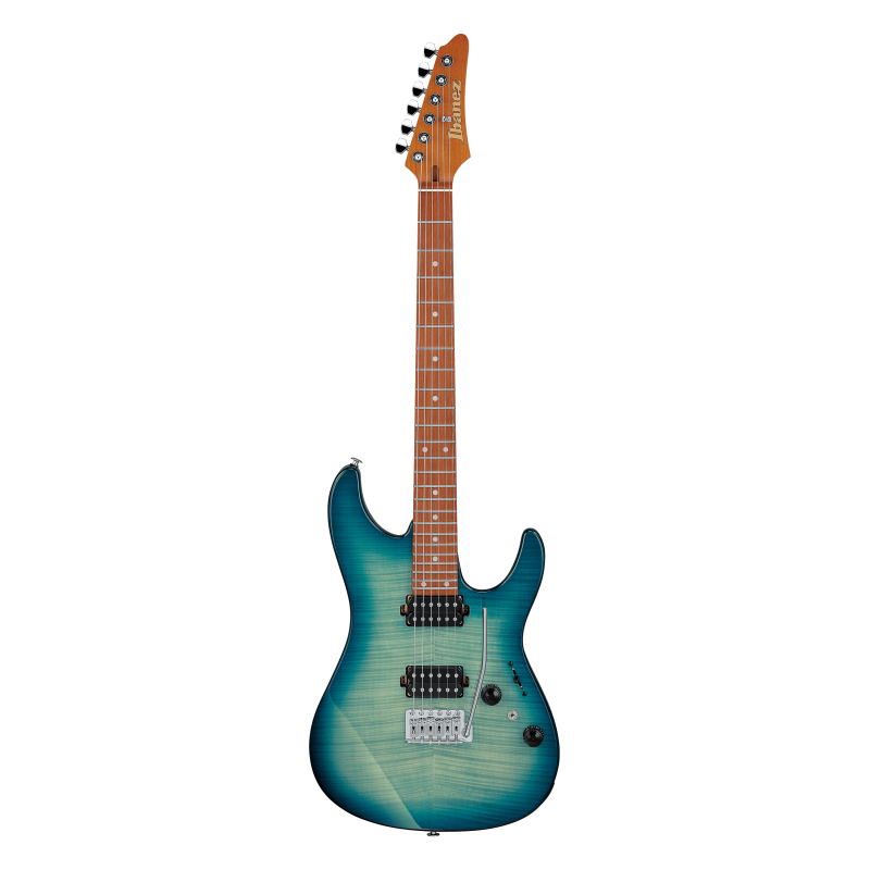 Ibanez AZ24S1F-TXB Transparent Turquoise Burst