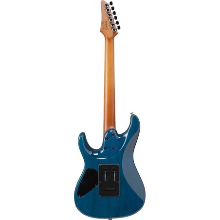 Ibanez AZ24S1F-TXB Transparent Turquoise Burst