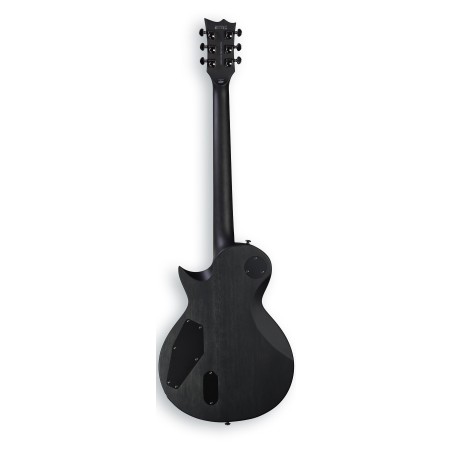 LTD EC-401 QM See Thru Black Satin
