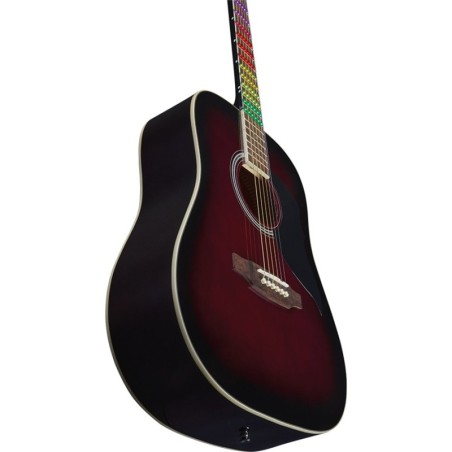 Eko Ranger Red Sunburst Visual Note
