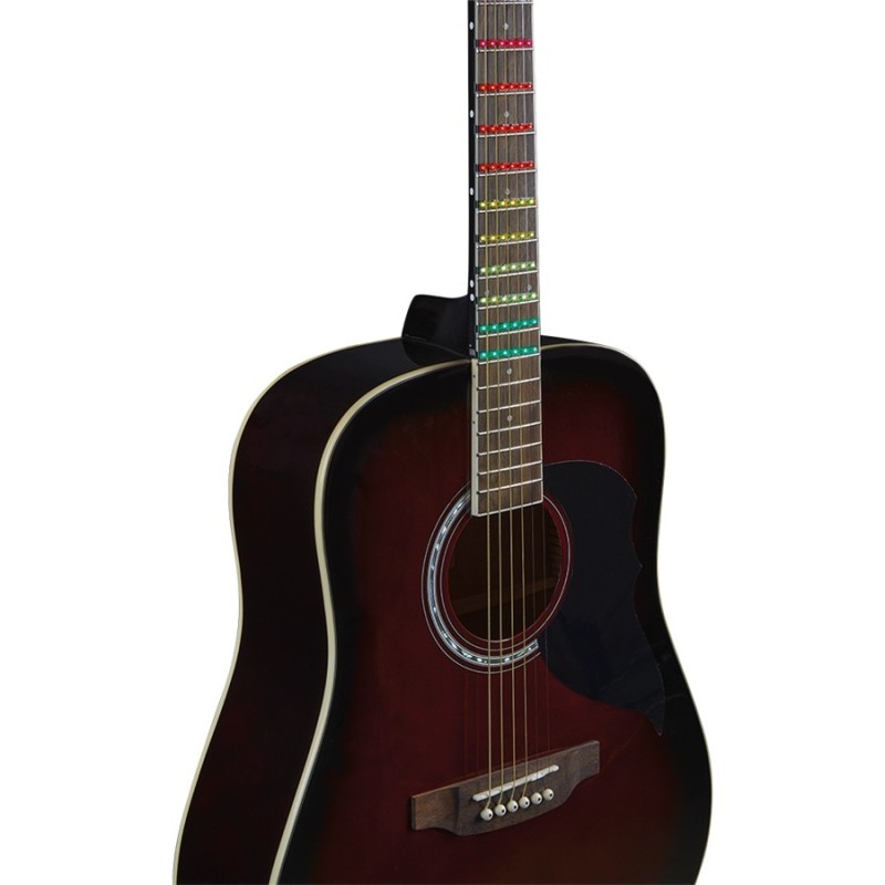 Eko Ranger Red Sunburst Visual Note
