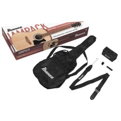 Ibanez V54NJP-WK Jampack Weathered Black Open Pore