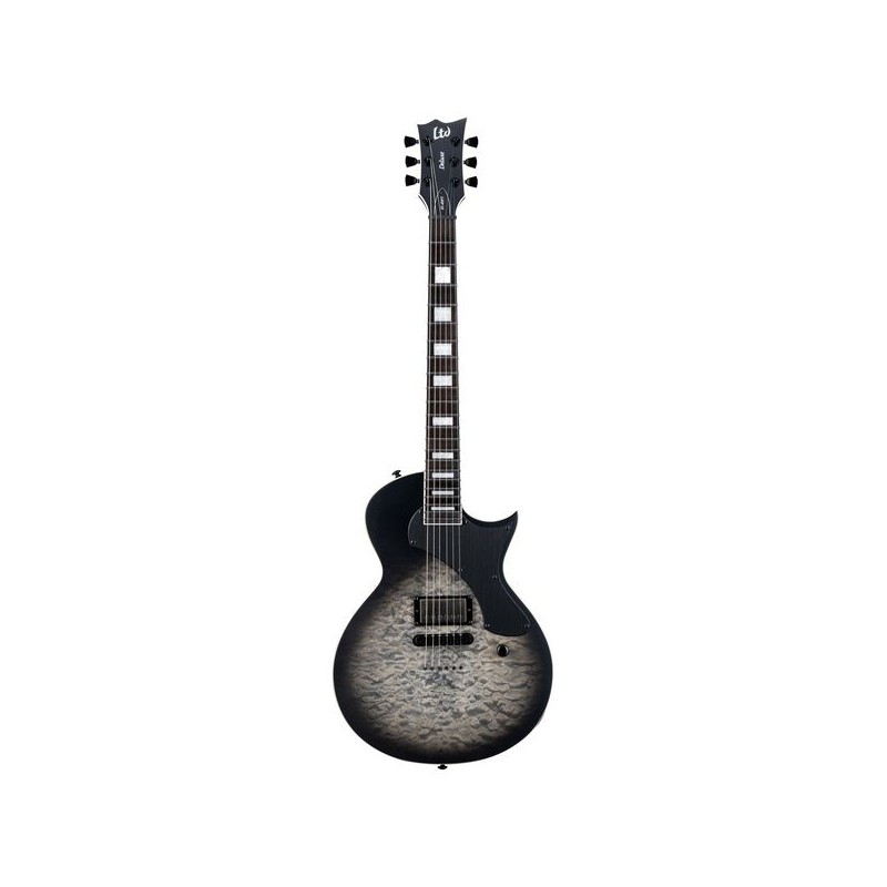 LTD EC-01FT Charcoal Burst Satin