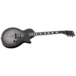 LTD EC-01FT Charcoal Burst Satin