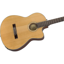 Fender CN-140SCE Nylon Thinline WN Natural
