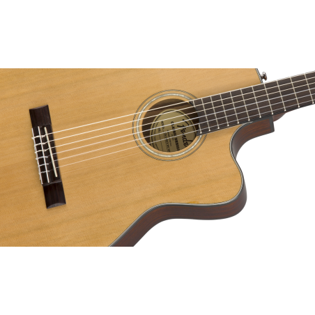 Fender CN-140SCE Nylon Thinline WN Natural
