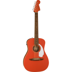 Fender Malibu Player WN Fiesta Red
