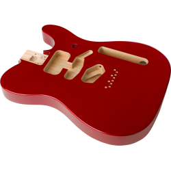 Fender Deluxe Series Telecaster SSH Alder Body Candy Apple Red
