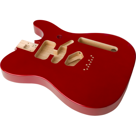 Fender Deluxe Series Telecaster SSH Alder Body Candy Apple Red