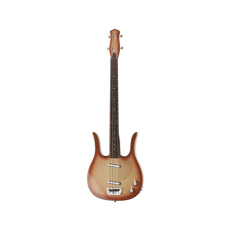 Danelectro 58 Longhorn Bass Copper Burst