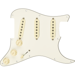 Fender Pre-Wired Strat Pickguard Original '57/'62 SSS Parchment
