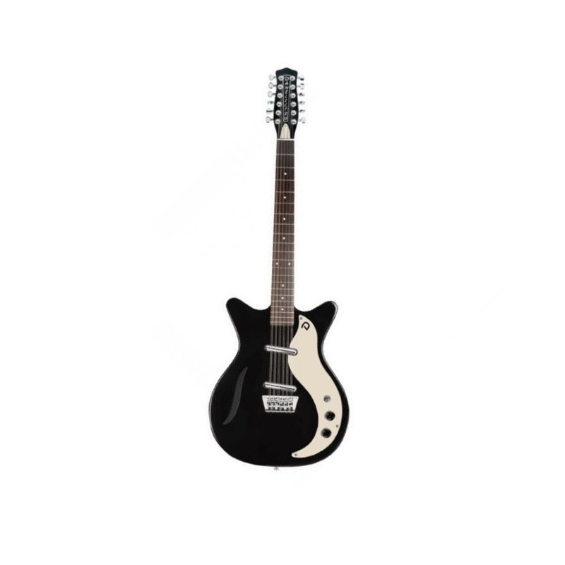 Danelectro 59 Vintage 12 String Gloss Black