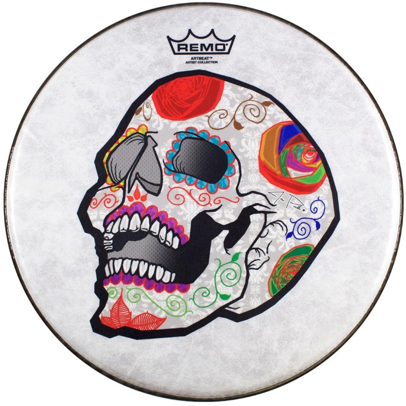 REMO José Pasillas Candy Skull ArtBEAT CS-0814-20-AB002