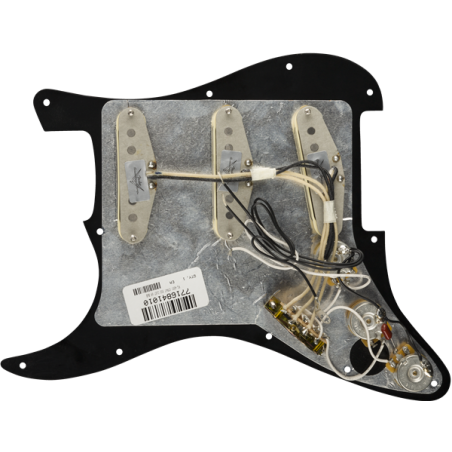 Fender Pre-Wired Strat Pickguard Custom Shop Custom '69 SSS Black