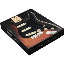 Fender Pre-Wired Strat Pickguard Custom Shop Custom '69 SSS Black