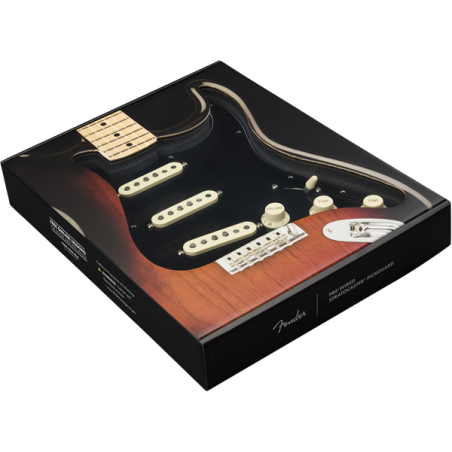 Fender Pre-Wired Strat Pickguard Custom Shop Custom '69 SSS Black
