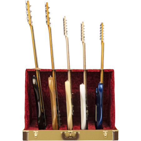 Fender Classic Series Case Stand 5 Guitar Tweed