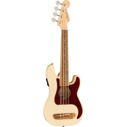 Fender Fullerton Precision Bass Uke WN Olympic White