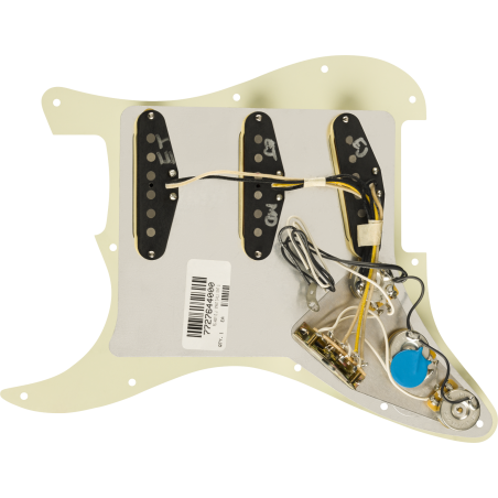 Fender Pre-Wired Strat Pickguard Eric Johnson Signature Mint Green