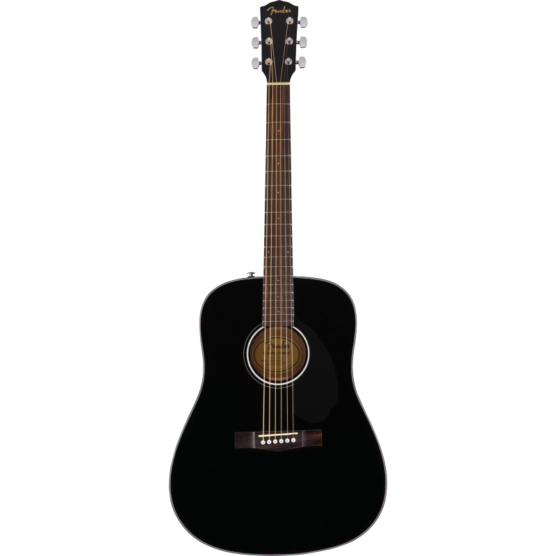 Fender CD-60S Dreadnought WN Black