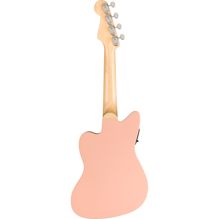 Fender Fullerton Jazzmaster Uke WN Shell Pink