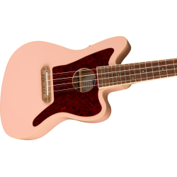 Fender Fullerton Jazzmaster Uke WN Shell Pink