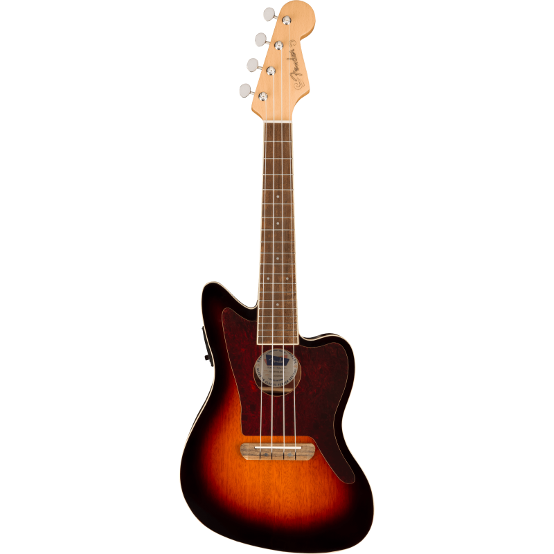 Fender Fullerton Jazzmaster Uke WN 3-Color Sunburst