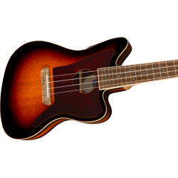 Fender Fullerton Jazzmaster Uke WN 3-Color Sunburst