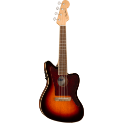 Fender Fullerton Jazzmaster Uke WN 3-Color Sunburst