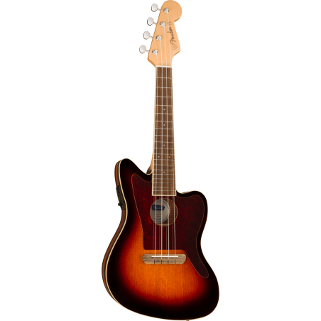 Fender Fullerton Jazzmaster Uke WN 3-Color Sunburst