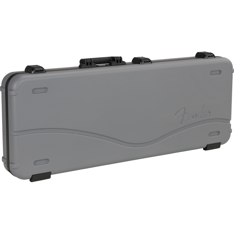 Fender Deluxe Molded Strat/Tele Case Silver/Blue