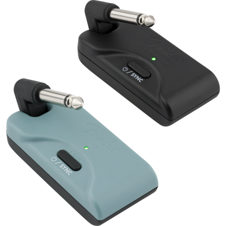 Fender Telepath Wireless System Mystic Ice Blue and Black