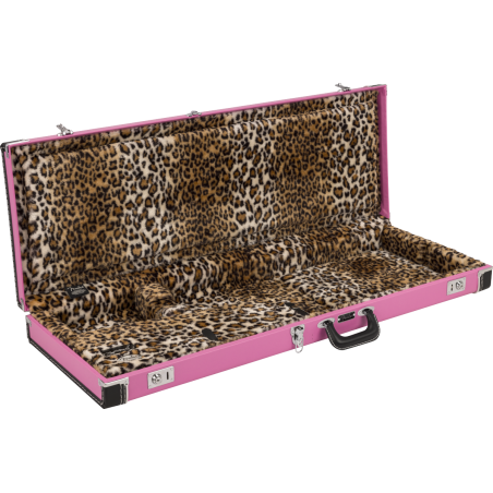 Fender Joe Strummer Strat/Tele Case Pink Leopard