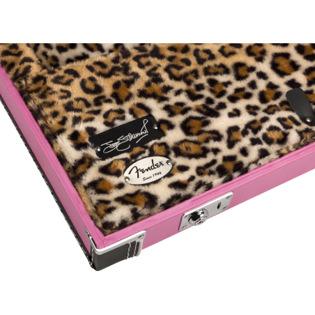 Fender Joe Strummer Strat/Tele Case Pink Leopard