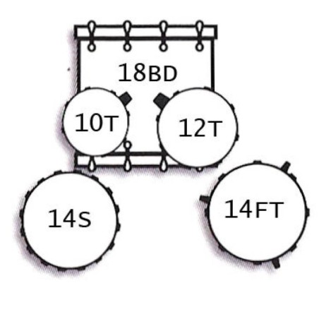 Tamburo TB T5S18BRDSK