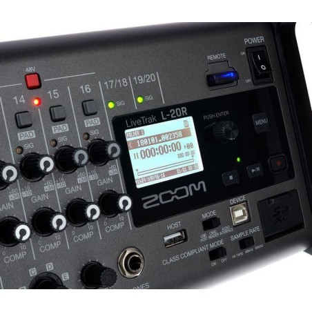 ZOOM LiveTrak L-20R (EX-DEMO)