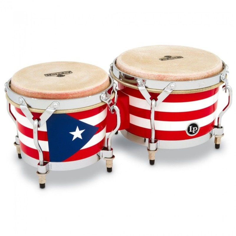 Latin Percussion Lp M201PR Bongos Matador Wood