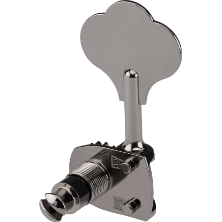 Fender Deluxe Bass Tuners Fluted-Shafts Black Chrome