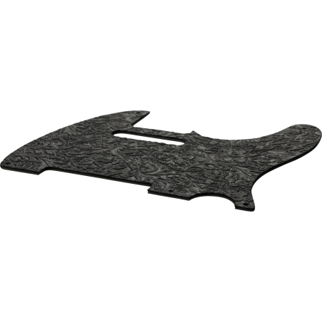 Fender Waylon Jennings Leather Telecaster Pickguard Black