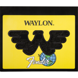 Fender Waylon Jennings Leather Telecaster Pickguard Black