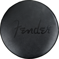 Fender Embossed Black Logo Barstool Black/Black
