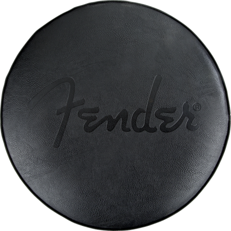 Fender Embossed Black Logo Barstool Black/Black