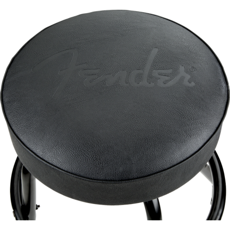Fender Embossed Black Logo Barstool Black/Black