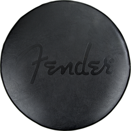Fender Embossed Black Logo Barstool Black/Black 24"