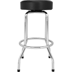 Fender Custom Shop Chevron Logo Barstool Black/Chrome 30"
