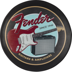 Fender Guitars & Amps Pick Pouch Barstool Black/Black 30"