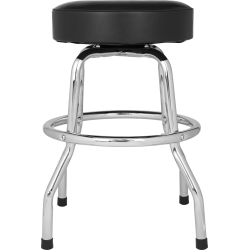 Fender Custom Shop Chevron Logo Barstool Black/Chrome 24"