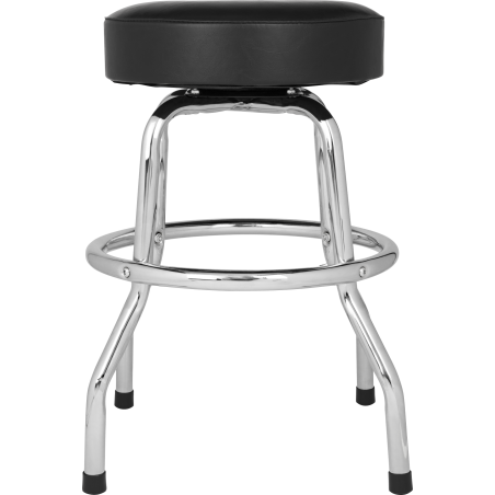 Fender Custom Shop Chevron Logo Barstool Black/Chrome 24"